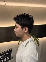 エスケイブ(S/CAVE) メンズアップバングショート