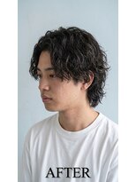 ジェットブラックキューサンロク(JET BLACK 936) サーフカールセンターパートウルフ