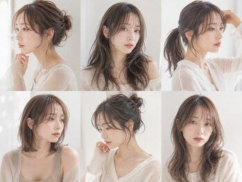 シエル 大名店(CIEL)の写真/大切なお顔まわりを似合わせ小顔に。韓国風×トレンドで可愛いを引き出す♪【お顔まわり得意Rena/mei】