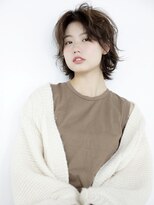 ネオリーブカフ 鶴ヶ峰店(Neolive caff)&nbsp;レイヤーボブ【Neolive/鶴ヶ峰】クレージュ　ハイライト　ウルフ