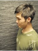 ビジネスショートレイヤーかき上げ<理容室>【五反田】