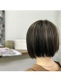 弘◯アナ風コンパクトボブ