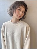 フェミニンルーズボブ
