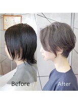 アイル(I'll)&nbsp;[Hair Make I`ll 奈良]ビフォーアフター