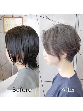 アイル(I'll) [Hair Make I`ll 奈良]ビフォーアフター