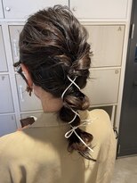 フィゼル 福島店(fizelle)&nbsp;革紐アレンジ　原明日香