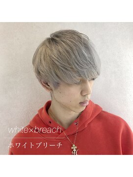 バトー(bAteAu) シルバー、グラデーション、エクステ、インナー、ハイライト