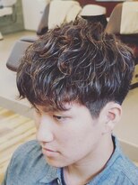 スウェル 船橋店(Swell)&nbsp;メンズツイストパーマスパイラルパーマフェード[船橋]