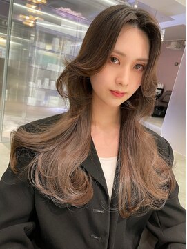 ジーナ 名駅(XENA.) 《xena/中島》大人のヘア☆韓国レイヤー