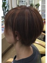 ル リアン(Le lien) 前下がりショートボブ　丸みショート