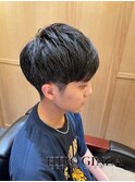 2ブロック　ショート　五反田　床屋　理容室