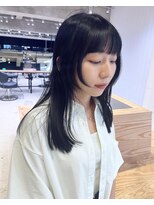 オーク 学芸大学(OAK)&nbsp;顔まわりレイヤー☆ブルーブラック