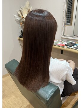 ルミエール(lumiere) シルクのような髪に☆ダメージレス縮毛矯正、つや感カラー