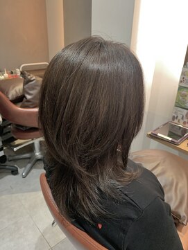 リベア トウキョウ 東大島店(Rever Tokyo) レイヤースタイルマロンベージュ／【東大島／東大島駅】