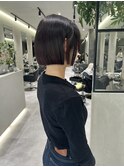 ■切りっぱなしボブ