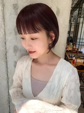 ラヴィズム 名駅店(LUVISM) ショート 耳掛け 丸みショート 名古屋