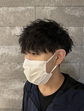 ニアウ 伊勢崎連取店(Niau) メンズマッシュツイストスパイラルパーマ