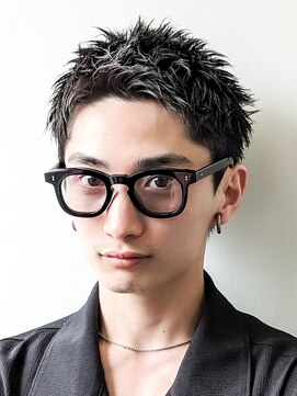 オーシャントーキョー ホワイト 原宿(OCEAN TOKYO WHITE) スパイキーショート　メンズショート