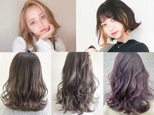 SNSでも話題のブリーチなしダブルカラーで''柔らかさ''×'透明感''たっぷりのとっておきの可愛いカラー◎