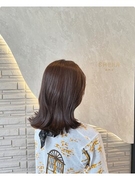 シアエミュー 新越谷店(SHEER emu) 【Seina】初カラーでトーンアップブラウン