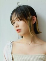 フェリチタ フィロ 大泉学園(FELICITA filo)&nbsp;ルーツカラー×ぱっつんボブ