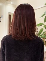 ビュートリアム265(BEAUTRIUM 265) ミディアムワンカールレイヤーブリーチなし暖色カラー銀座有楽町