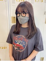 ナジック(749)&nbsp;ミディアムロング×パープルカラー