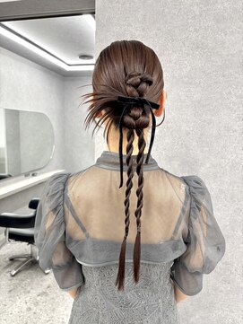 ボタン ハカタ(VOTAN hakata) 市野瀬裕奈/博多韓国ヘア/顔周りカットヘアセッ/結婚式/アレンジ