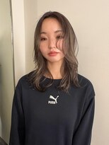 ダブ ギンザ(DaB ginza)&nbsp;ミディアムレイヤーカットココアブラウンケアカラー銀座