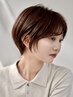 カット+髪質改善カラー¥17800#表参道#ショートカット#くびれショートボブ