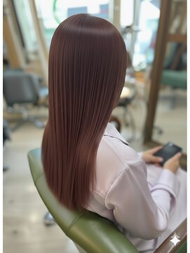 艶髪ストレート