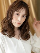 カバーヘア ブリス 志木南口駅前店(COVER HAIR bliss)&nbsp;ゆるふわエアウェーブパーマ韓国巻き小顔ロングX志木30代40代