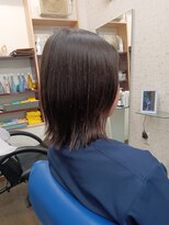 ヘアークリエイション エフ&nbsp;外ハネ伸ばしかけ