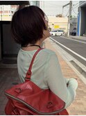 千葉駅/イメチェン/ピンクベージュ/アンブレラカラー/前髪