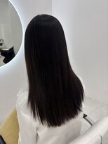 アイニ 天王寺アポロ店(aini) 美髪縮毛矯正×白髪ぼかしダークカラー〈airi〉