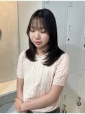 セクシーミディ/大人ガーリー/こなれミディ/段カット/レイヤー