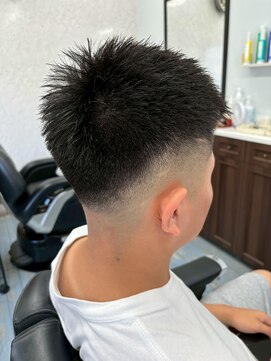 サロン ド 清水 メンズカット フェード スキンフェード