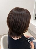 上品な明るめナチュラルブラウン