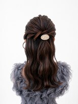イロミ(irome) 華やか大人ハーフアップ