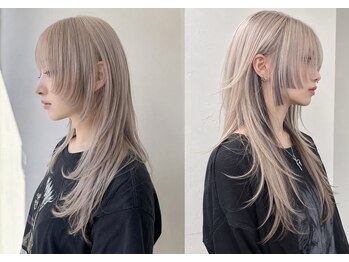 リヴアニバース(LIV ANNIBIRTH.)の写真/最旬なブリーチカラーでオシャレ上級者の髪色を実現☆