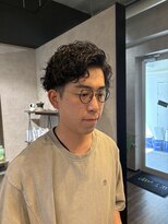ヘアーサロン 二階堂(hair salon 二階堂)&nbsp;縦落ちスパイラルパーマ
