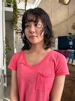ニーム 栄(nimes)&nbsp;伸ばし途中におすすめレイヤーパーマ