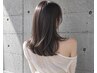 【Rina限定】カット+トレンドカラー+保湿トリートメント　プチスパ付き￥8700