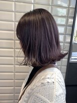 リリー(Lilley) 【lilley 藤亜弥奈】外ハネ☆ラベンダーグレージュ(天神/今泉)