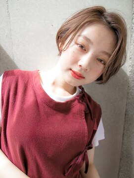 ルティア 池袋(Lutia) センターパートショートボブ★