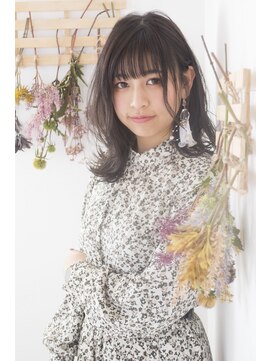 ハナブサ 田上店(HANABUSA) 【岡田芽紅美 HANABUSA】20代30代40代大人かわいいひし形ミディ