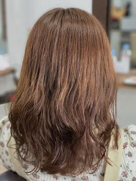 アスパイア(ASPIRE) 20代30代大人かわいい☆ゆるふわミディアムアッシュベージュ