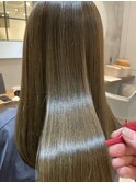 マイクロバブル×髪質改善♪ショコラグレージュラテ