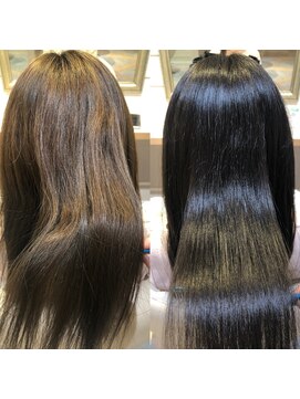 アンド ラ ブランシュ(&.La Blanche) 大宮髪質改善＊地毛カラーモイストトリートメント