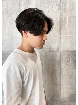 エンリッチヘア(enrich hair) center part  bob